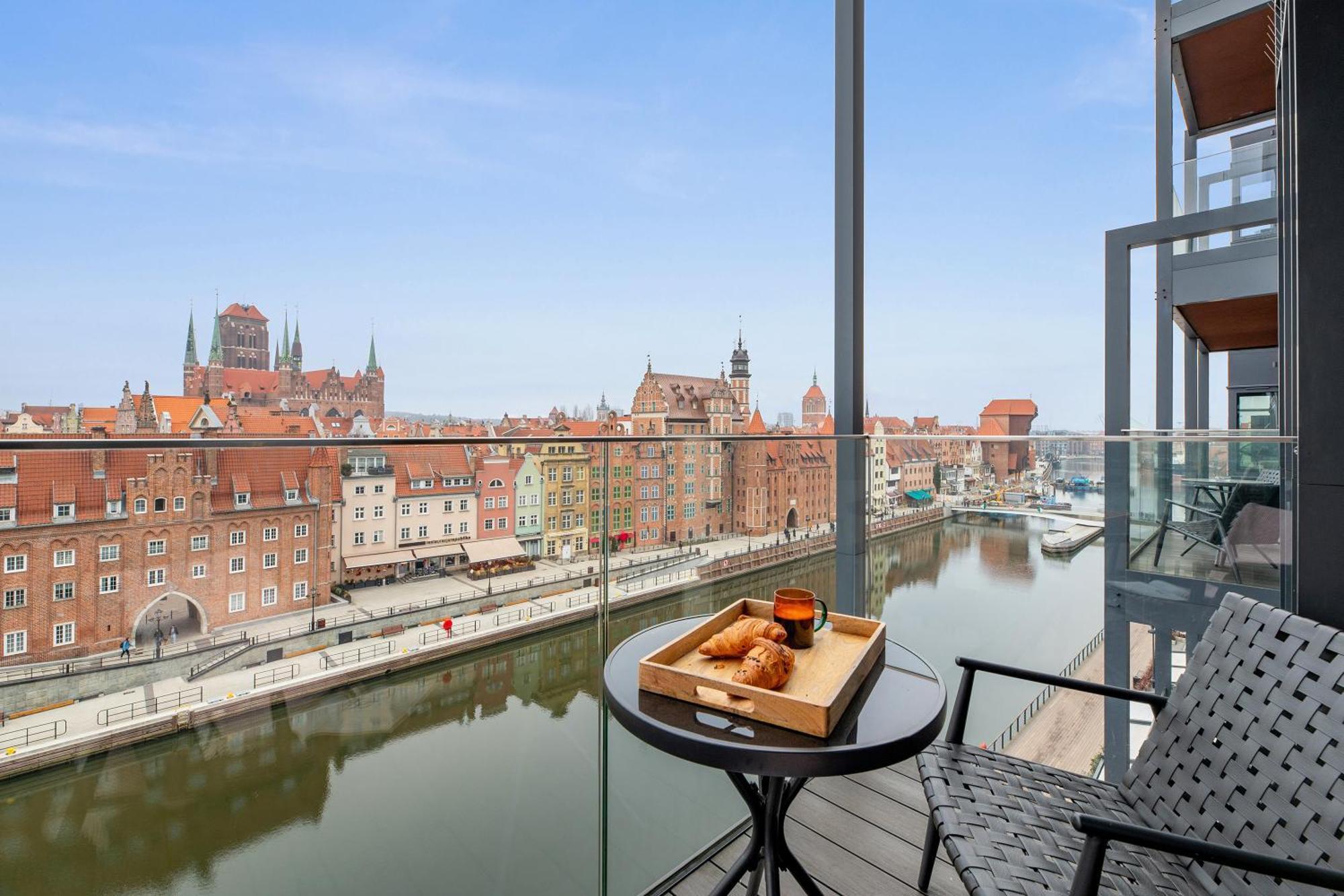 Deo Plaza Riverside & Radisson Spa By Downtown Apartments Гданьск Экстерьер фото