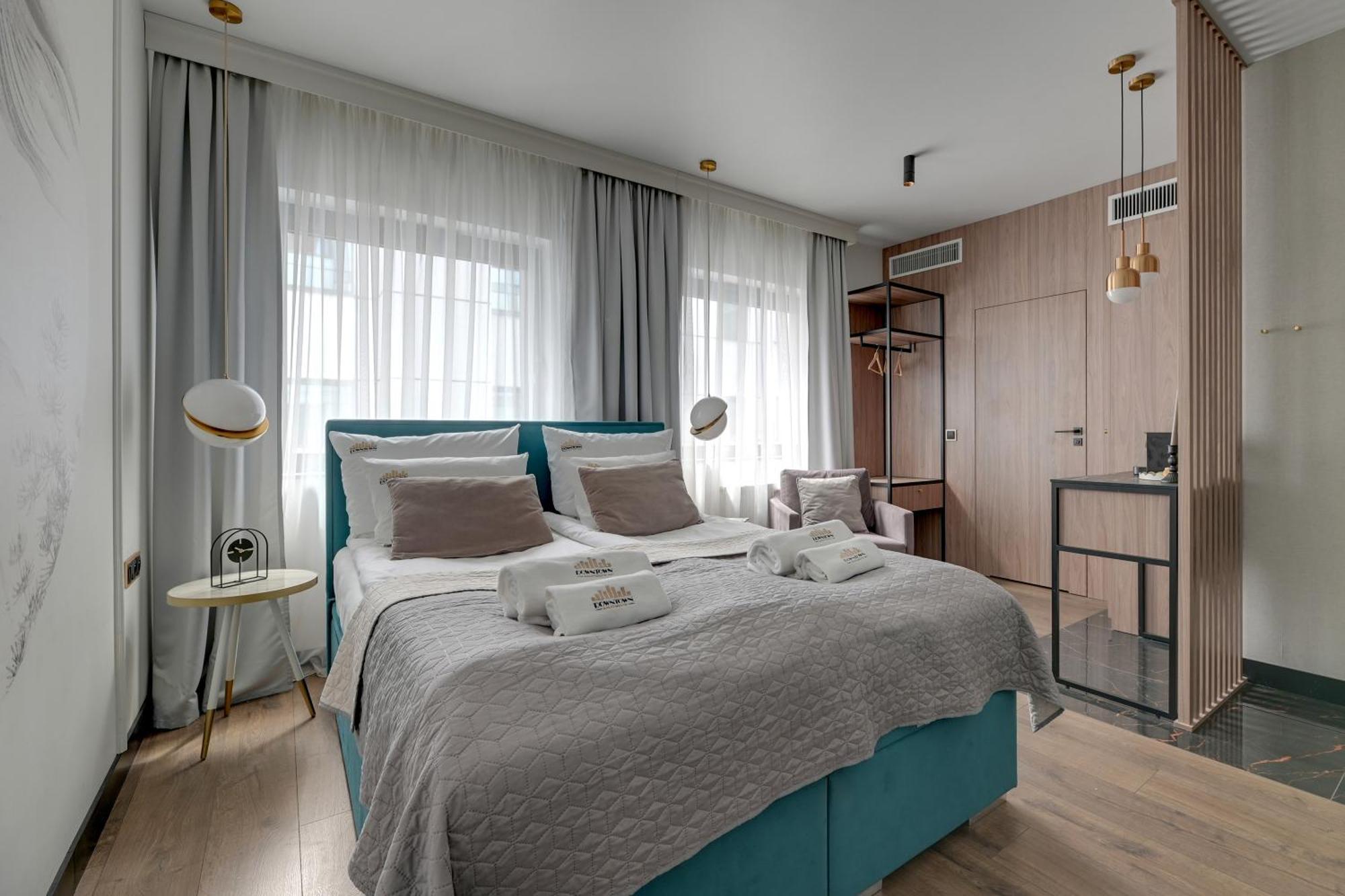 Deo Plaza Riverside & Radisson Spa By Downtown Apartments Гданьск Номер фото