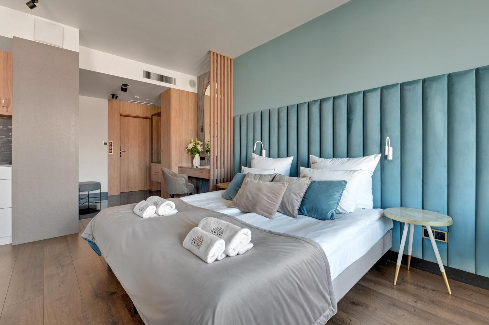 Deo Plaza Riverside & Radisson Spa By Downtown Apartments Гданьск Номер фото