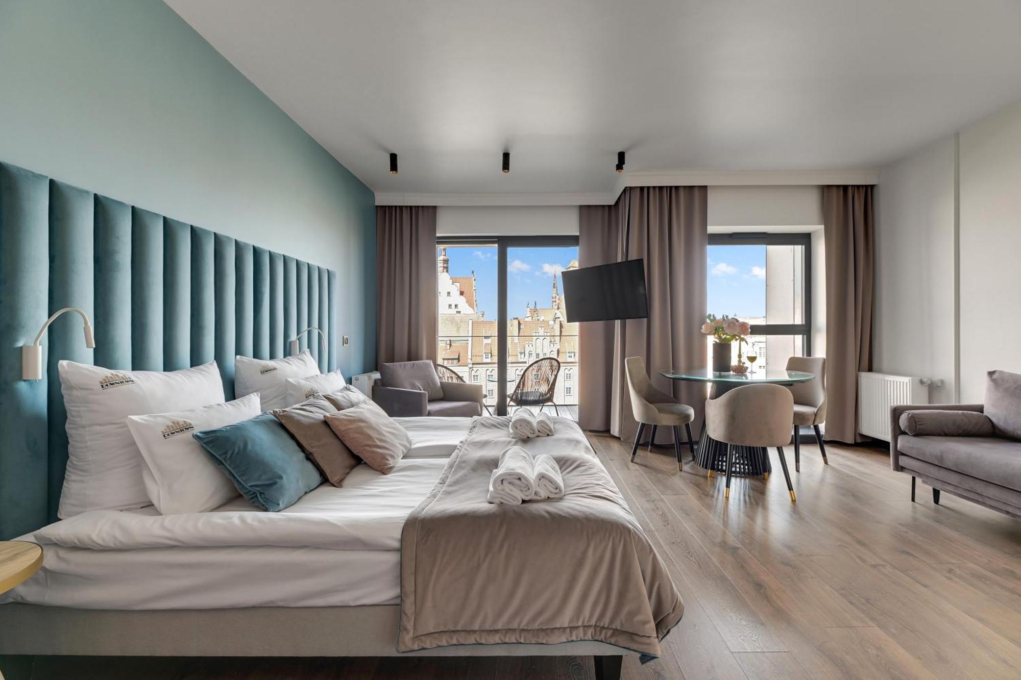 Deo Plaza Riverside & Radisson Spa By Downtown Apartments Гданьск Номер фото