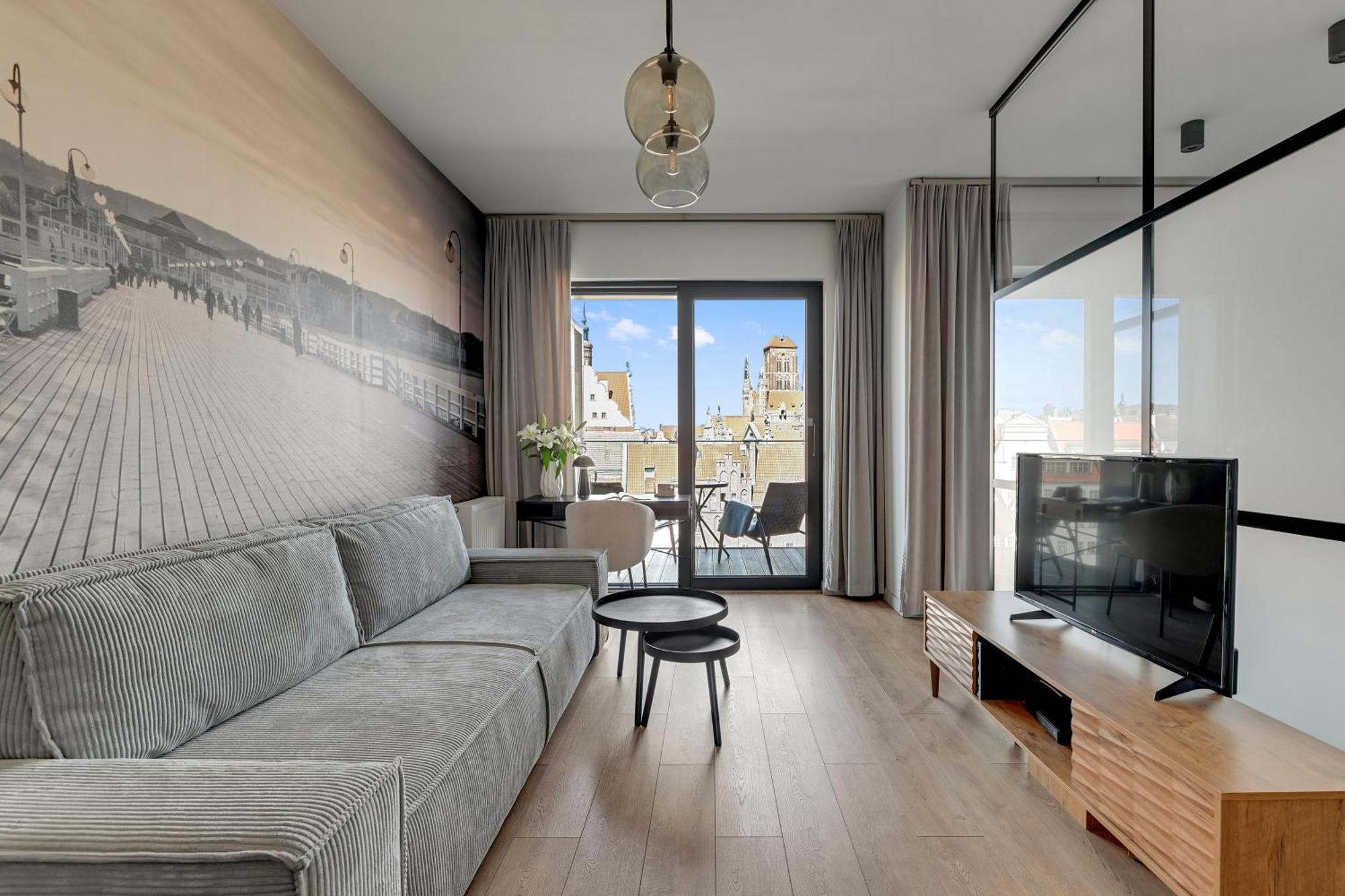 Deo Plaza Riverside & Radisson Spa By Downtown Apartments Гданьск Экстерьер фото